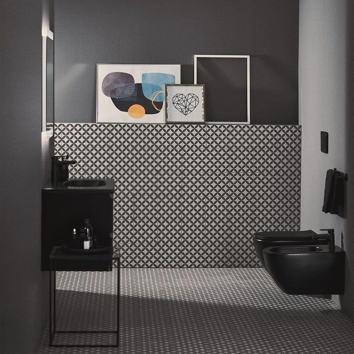 Ideal Standard BC705XG Cerafine O Bidetarmatur mit Zugknopf-Ablaufgarnitur Silk Black, Silk Black