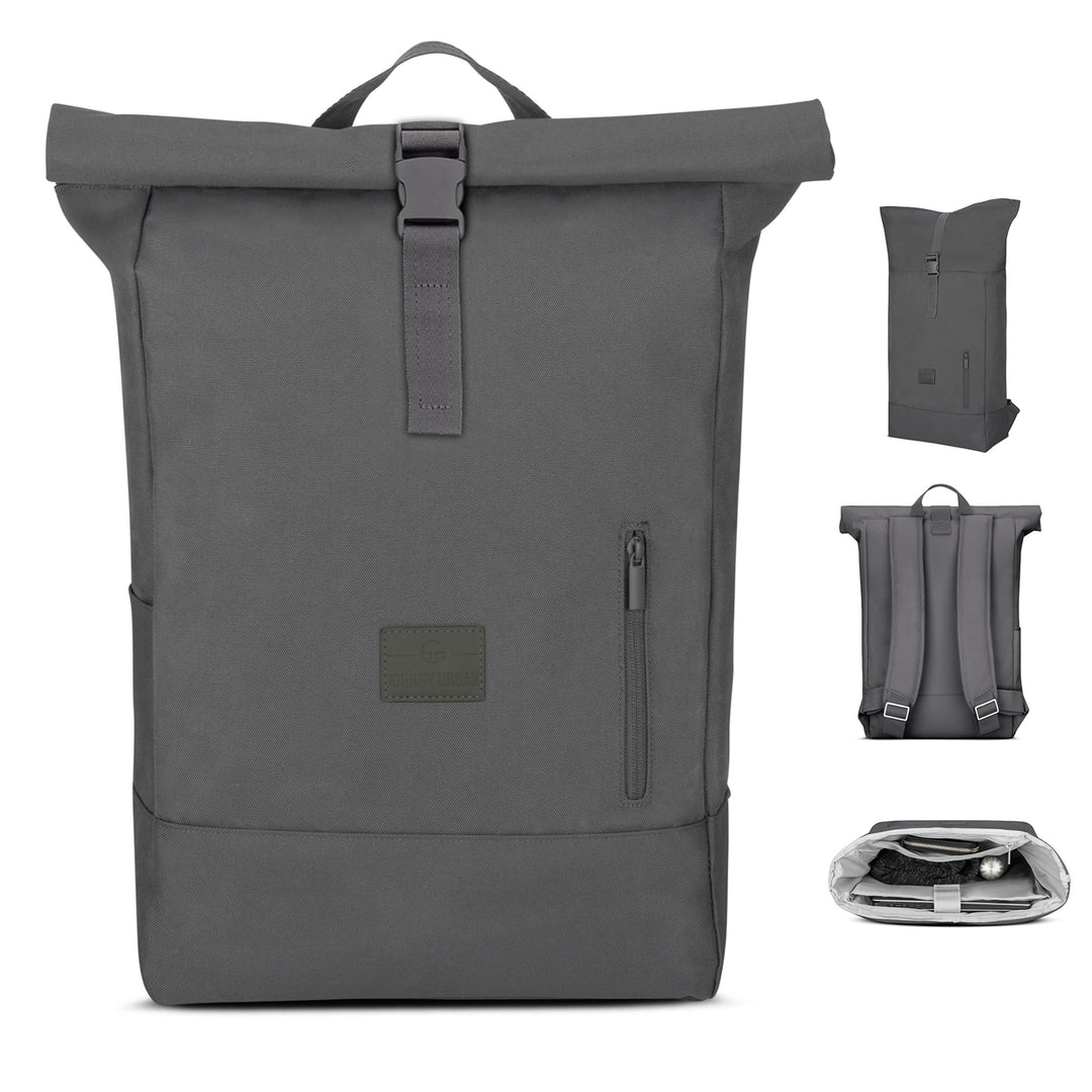 Johnny Urban Rolltop Rucksack Damen & Herren - Robin Large - Tagesrucksack mit 16 Zoll Laptopfach -