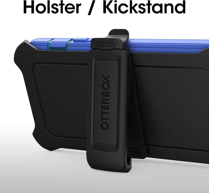 OtterBox Schutzhülle für iPhone 14 und iPhone 13 Defender Serie, Regenschutz (Blau), robust und lang