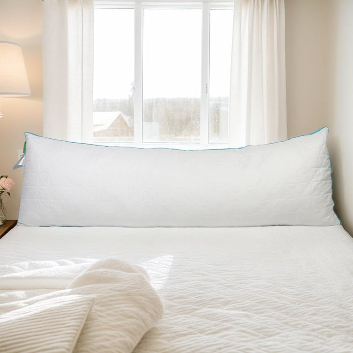 Flanhorest Memory Foam Seitenschläferkissen - 130x43cm Langes Kissen, 2kg Memory Schaum gefülltes We