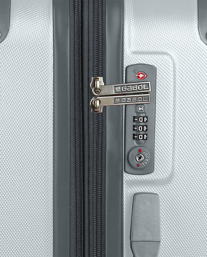 Gabol Balance XP 4 Rollen Trolley M 66 cm Silber, Silber