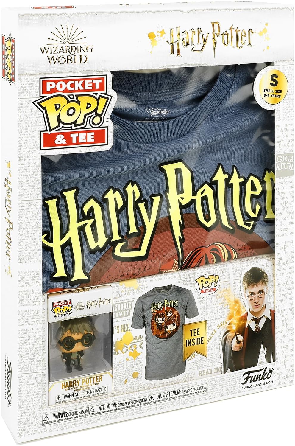 Harry Potter Trio - POP! & Tee Männer Funko Pop! Standard 146/152 146/152 Standard, 146/152 Standard