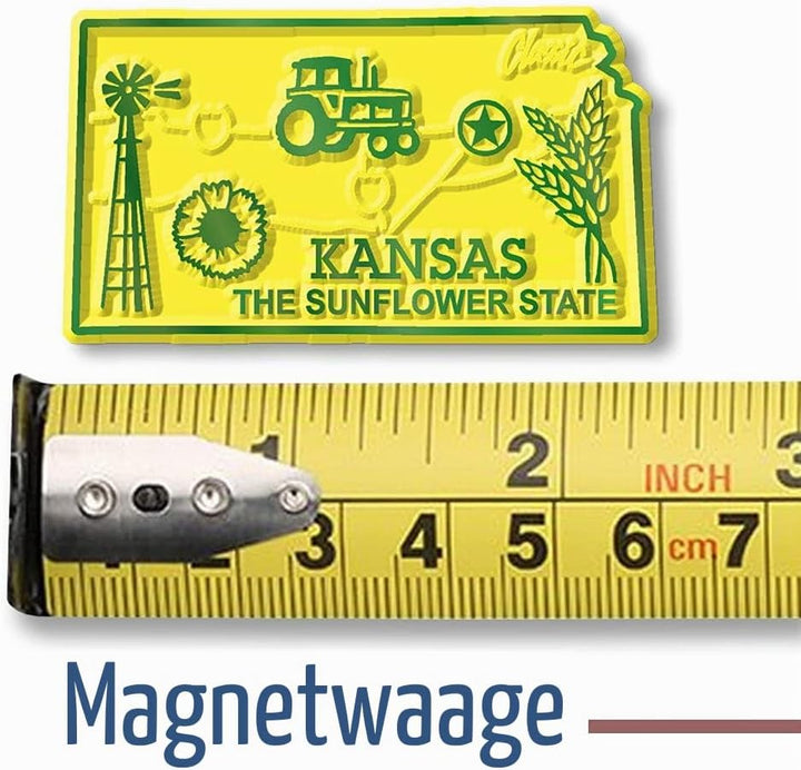 Complete State Map Magnet Collection by Classic Magnets Weiss/Opulenter Garten, Weiss/Opulenter Gart