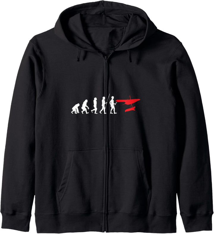 Hängegleiter Drachen Drachenflieger Evolution Extremsport Kapuzenjacke