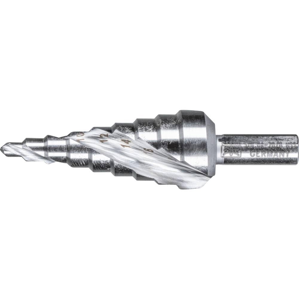 PFERD HSS Stufenbohrer | 9 Stufen Ø 4-20 mm, 3-Flächenschaft-ø 8 mm | 25201037 – zum gratfreien Bohr