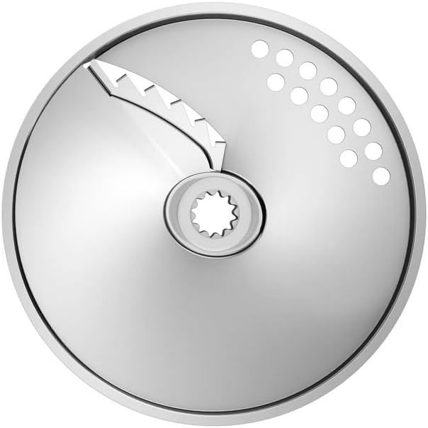 Pommes-Scheibe für cookit kompatibel mit Bosch MUZ9PS1 17000938 Wendescheibe für Durchlaufschnitzler