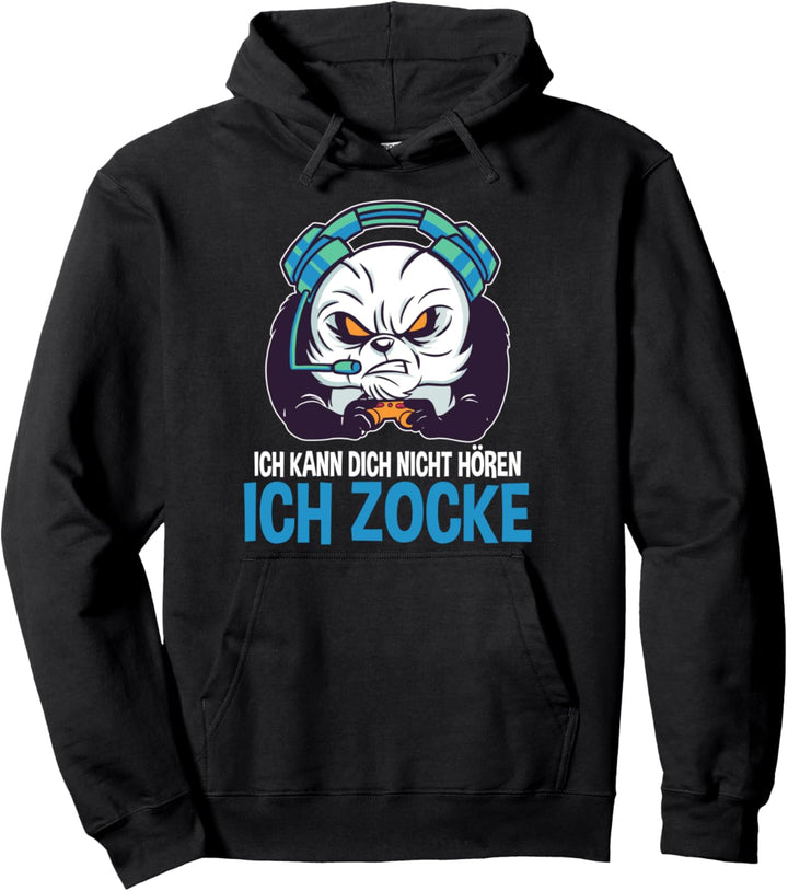 Gamer Geschenk Ich Hör' Dich Nicht Ich Zocke Männer Jungen Pullover Hoodie