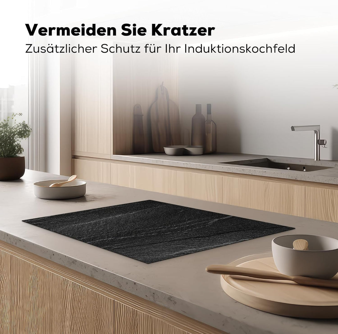 Herdabdeckplatte Einteilig Küche Herdabdeckung Induktionsfeld Ceranfeld Herdabdeckplatten Vinyl Matt