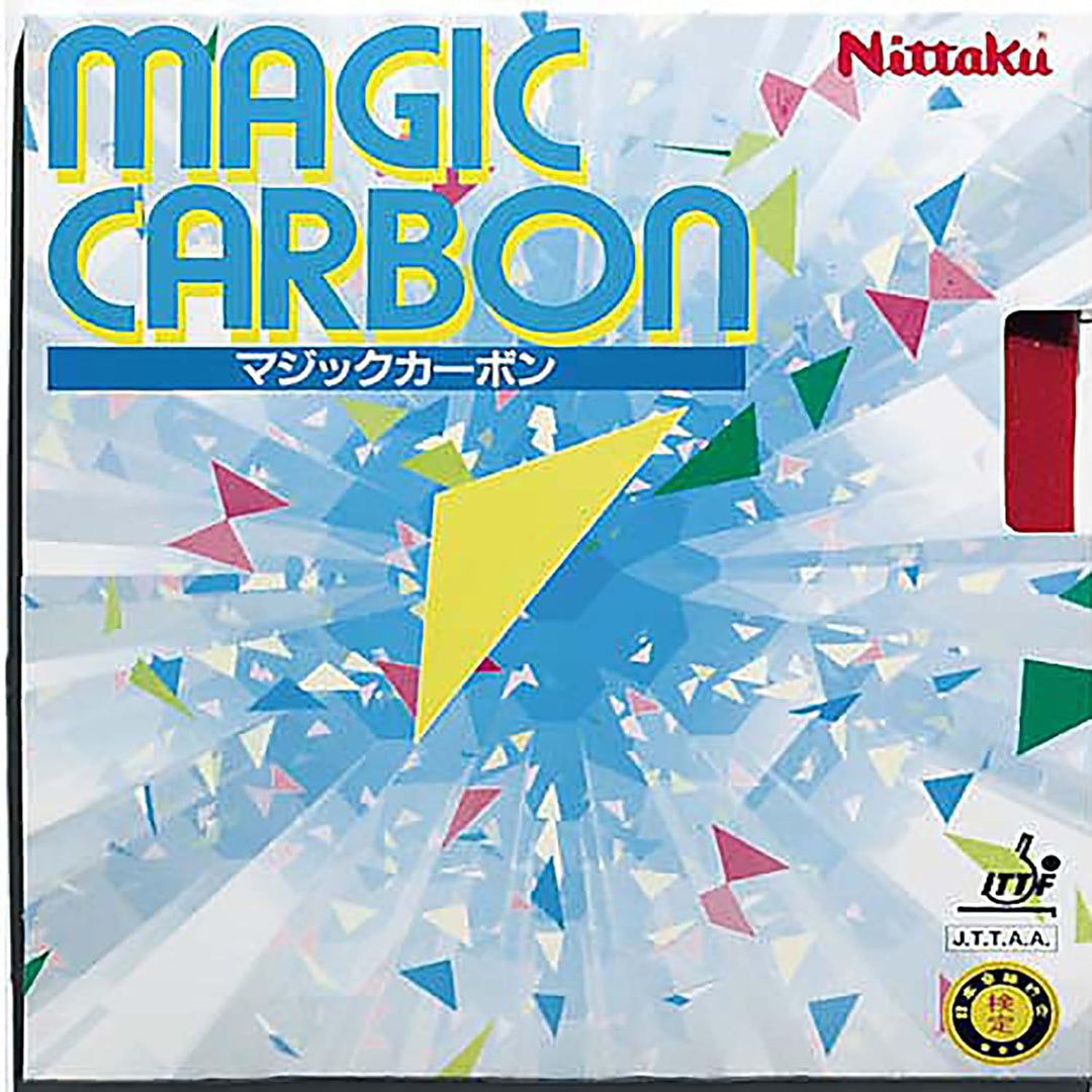 NITTAKU Belag Magic Carbon Schwarz 1,6 mm, schwarz, Schwarz 1,6 mm, schwarz