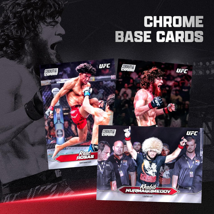 2025 Topps Stadium Club, UFC, werksseitig versiegelt, Vorteilsbox