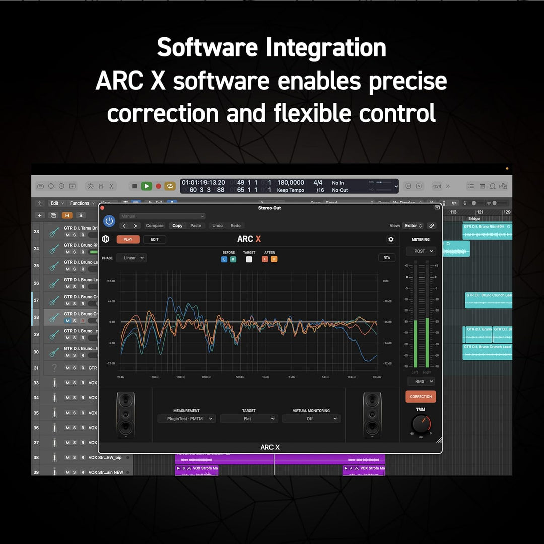 IK Multimedia ARC Studio. Standalone advanced room correction system. Includes hardware processor un