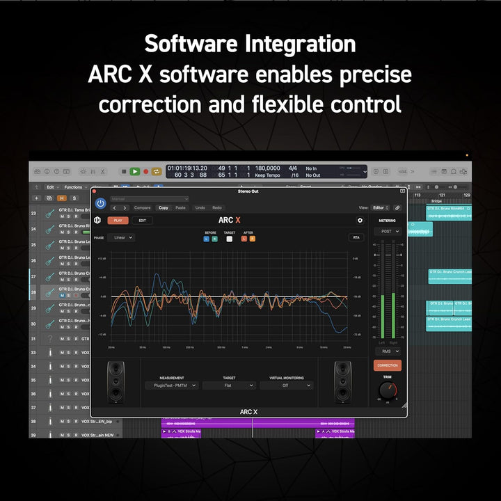 IK Multimedia ARC Studio. Standalone advanced room correction system. Includes hardware processor un