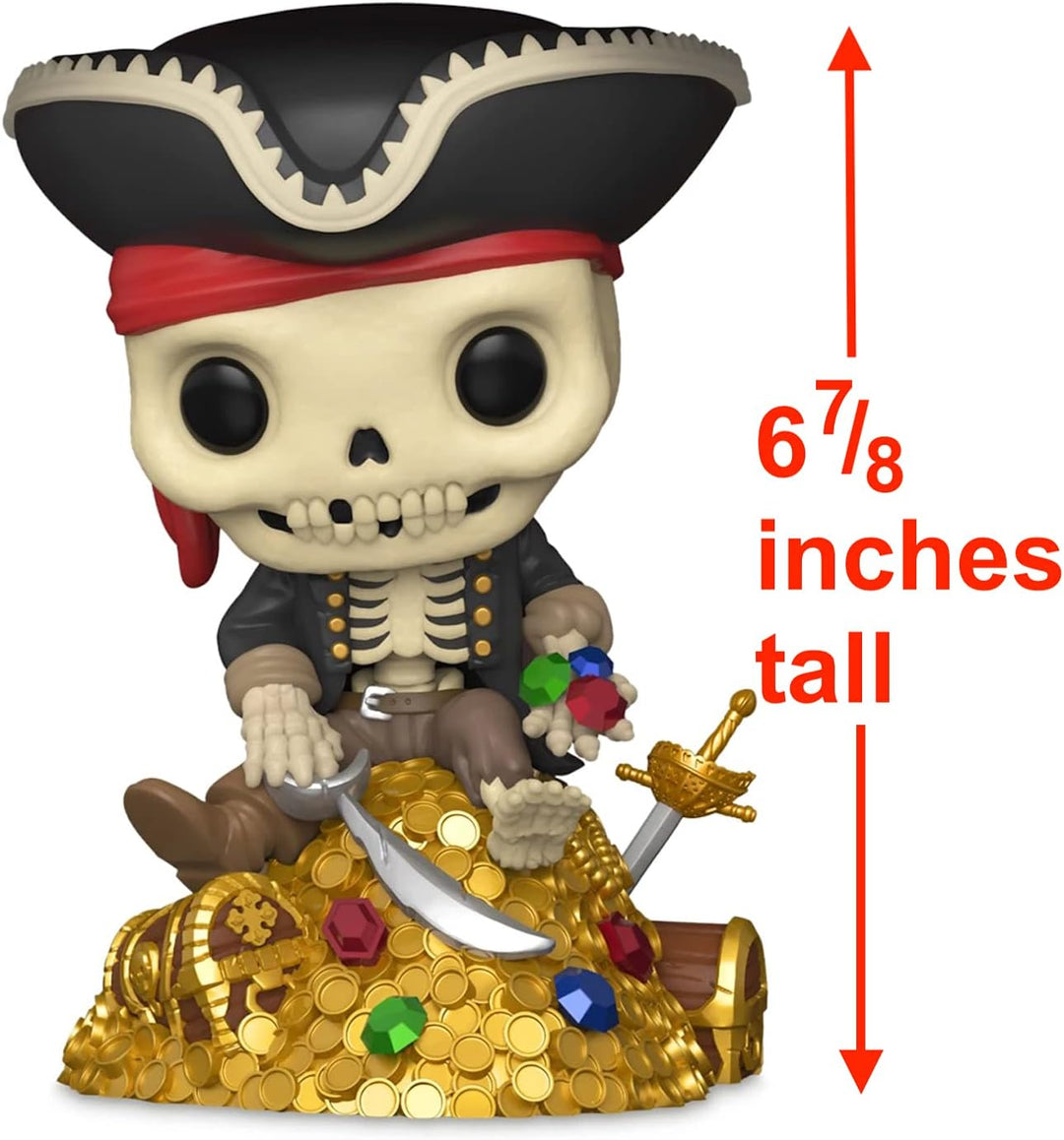 Funko 48889 Pop! Disney: Fluch der Karibik - Schatzskelett (Special Edition) #783