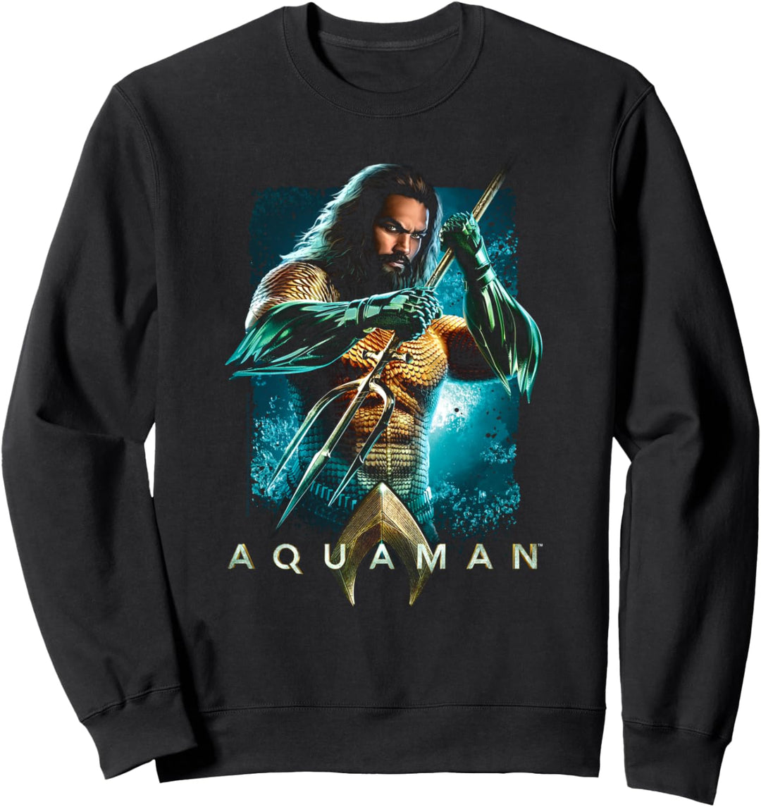 Aquaman Movie Trident Sweatshirt