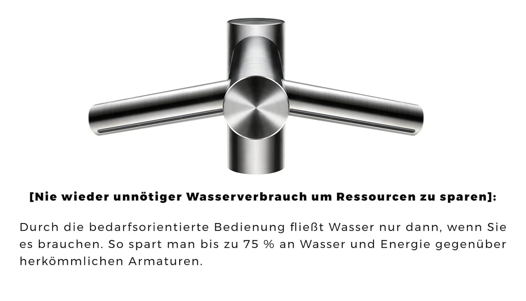 Dyson 245265-01 Airblade wash+Dry Handtrockner elektrisch, WD04 Stainless Steel Short HV Edelstahl