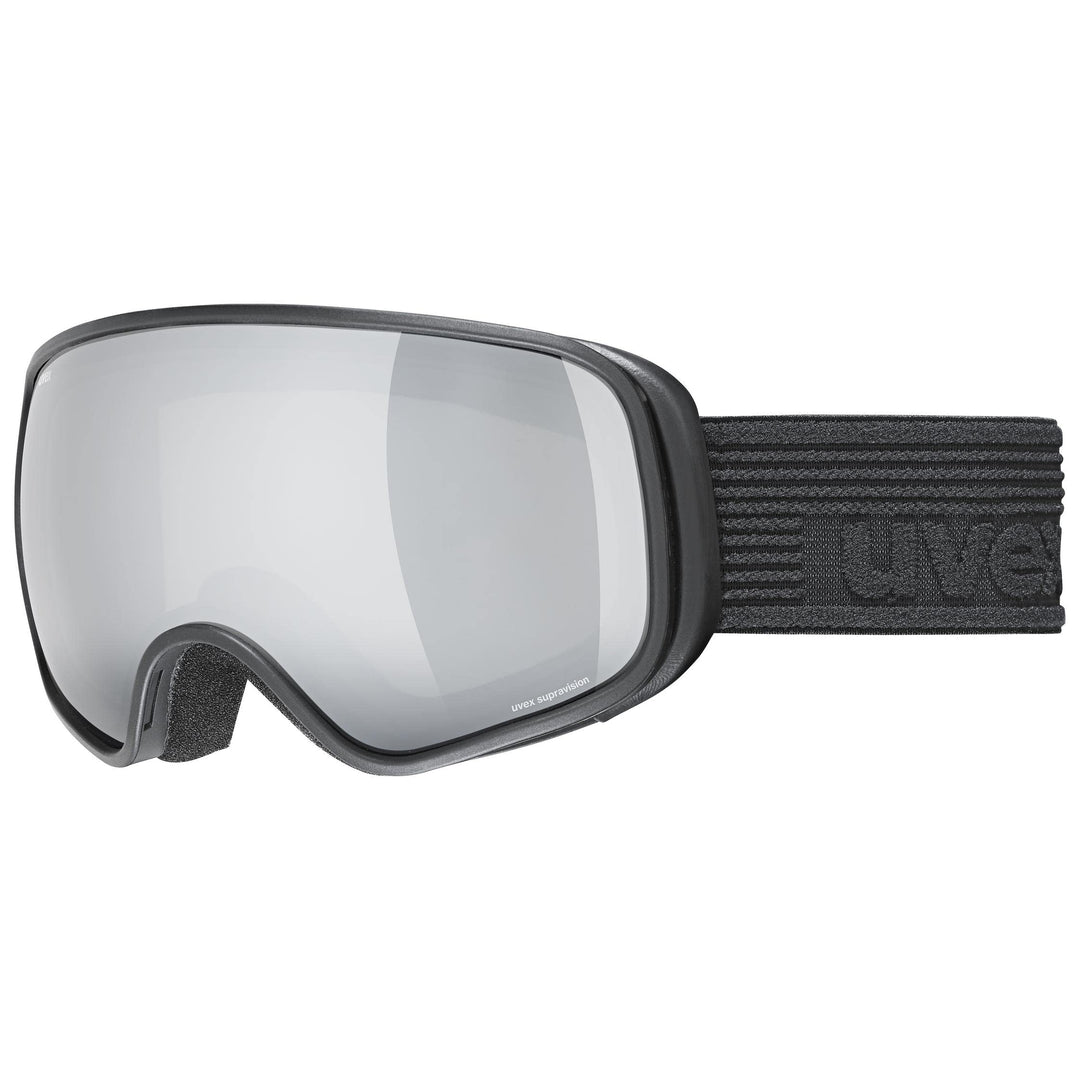 Uvex Unisex Kinder Scribble Fm Sph Skibrille (1er Pack), black/silver-clear