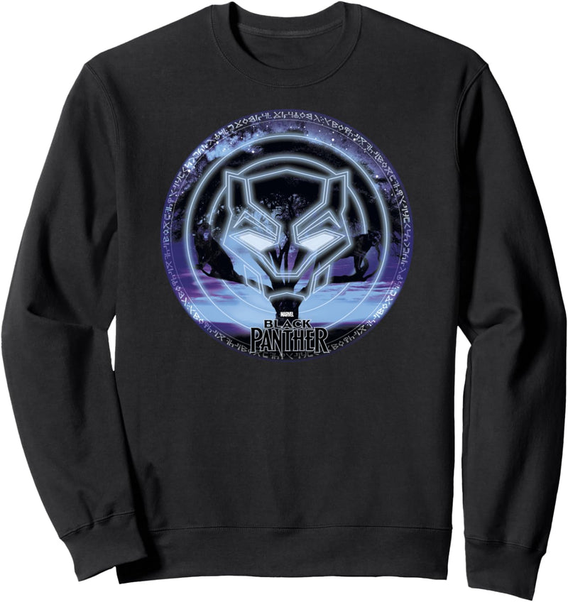 Marvel Black Panther Galaxy Logo Sweatshirt