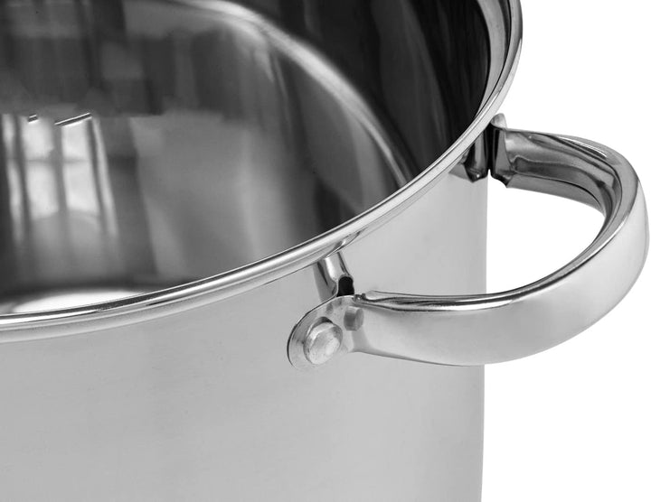 Haussmann Héritage Couscous-Topf/Dampfgarer/Kochtopf, 3-in-1, Edelstahl, alle Herde, auch Induktion,