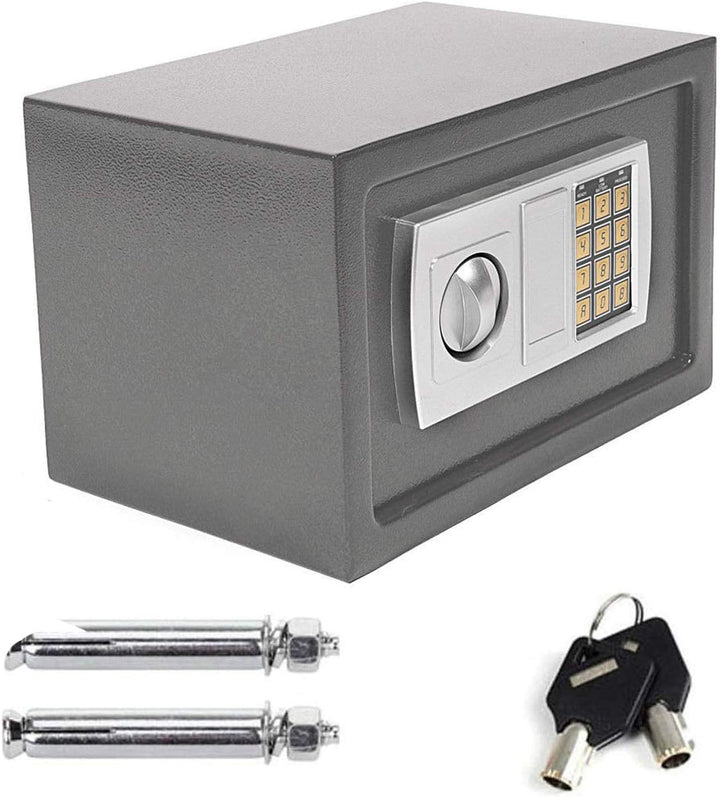 Safe Tresor mit Schlüssel mit Elektronischem Zahlenschloss Möbeltresor Wandtresor Numerische Digital