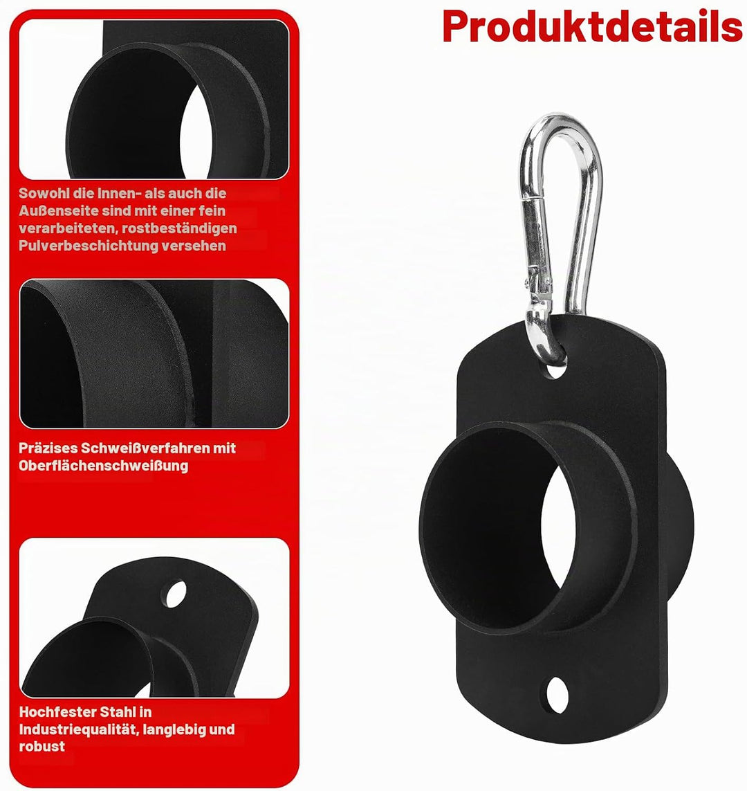 T-Bar Row Platform Landmine Eyelet Attachment for 5.1 cm Olympic Bar, Landmine Row Handle Standard B