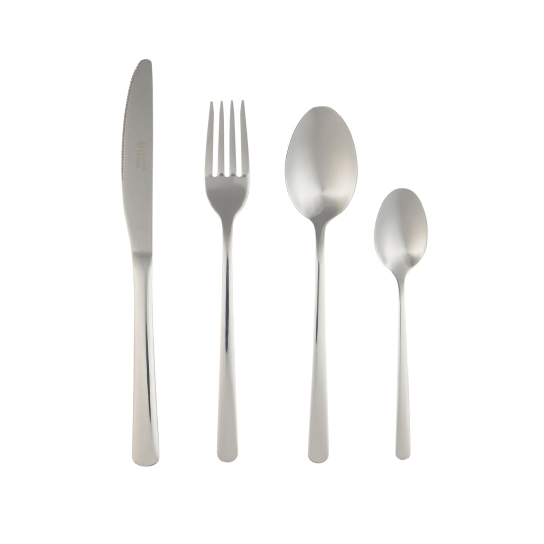 Russell Hobbs COMBO-2151 Vienna Deluxe Cutlery Set, 48 Piece, Stainless Steel, 12 Places, Mirror Fin