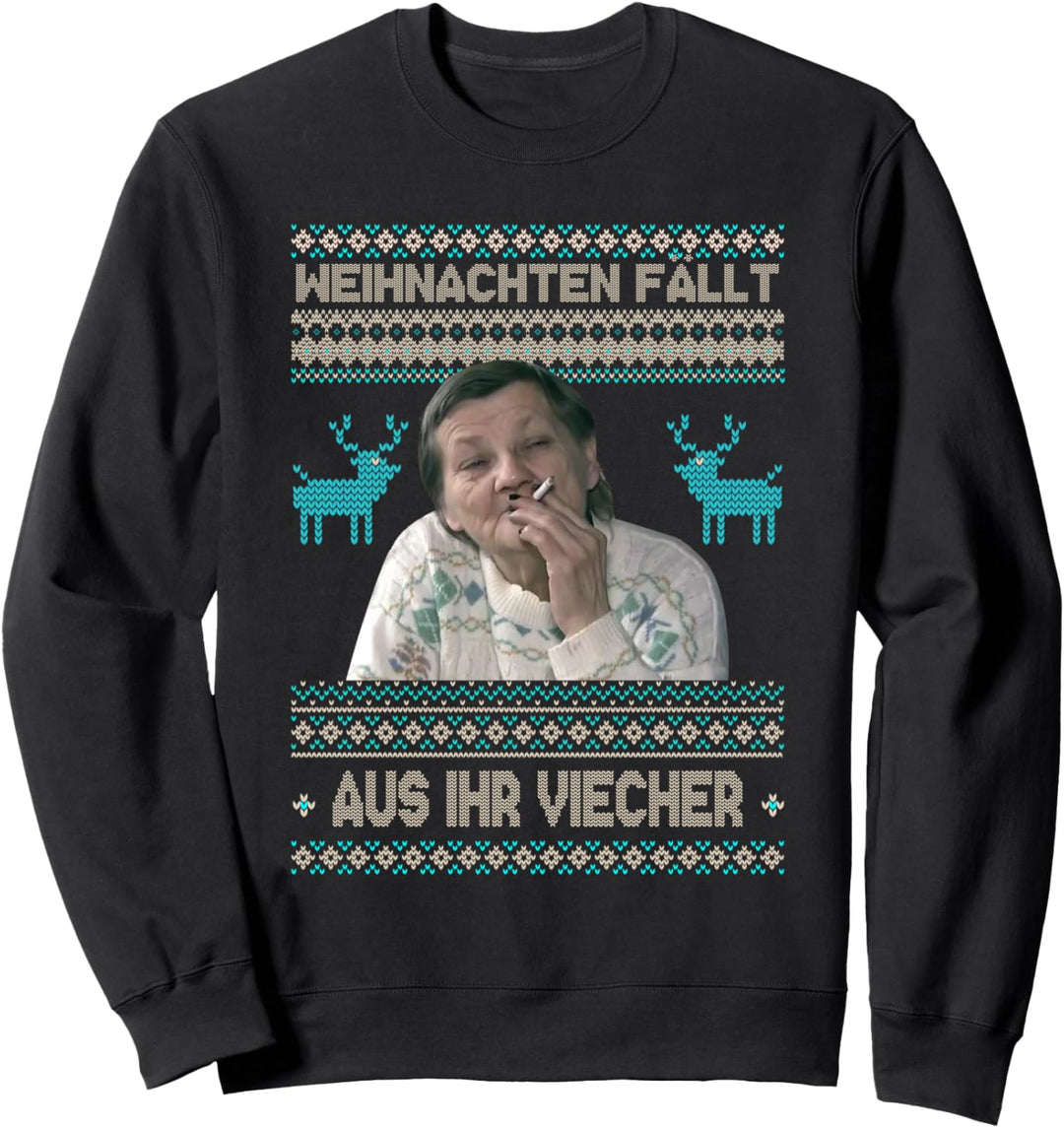weihnachten fällt aus ihr viecher Sweatshirt