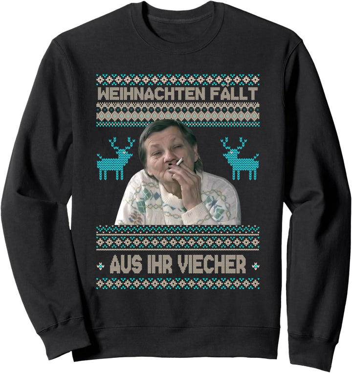 weihnachten fällt aus ihr viecher Sweatshirt