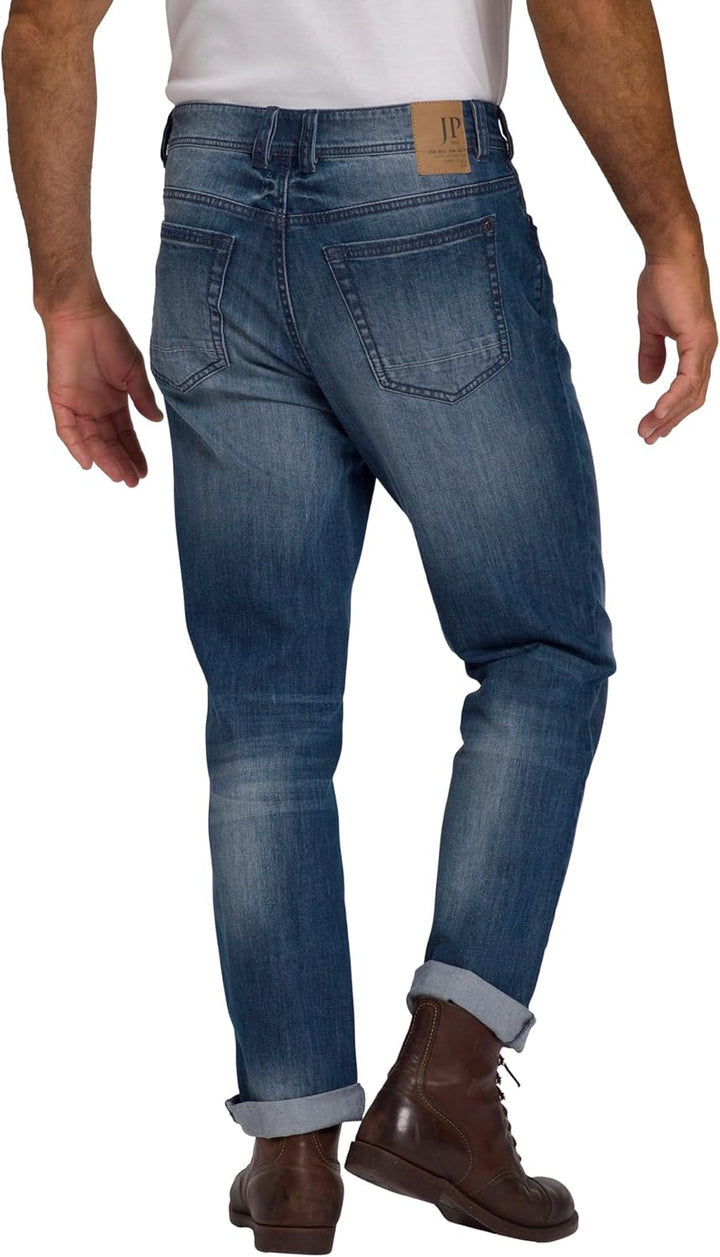 JP 1880 Herren Hose 54W / 34L Blauer Jeansstoff, 54W / 34L Blauer Jeansstoff
