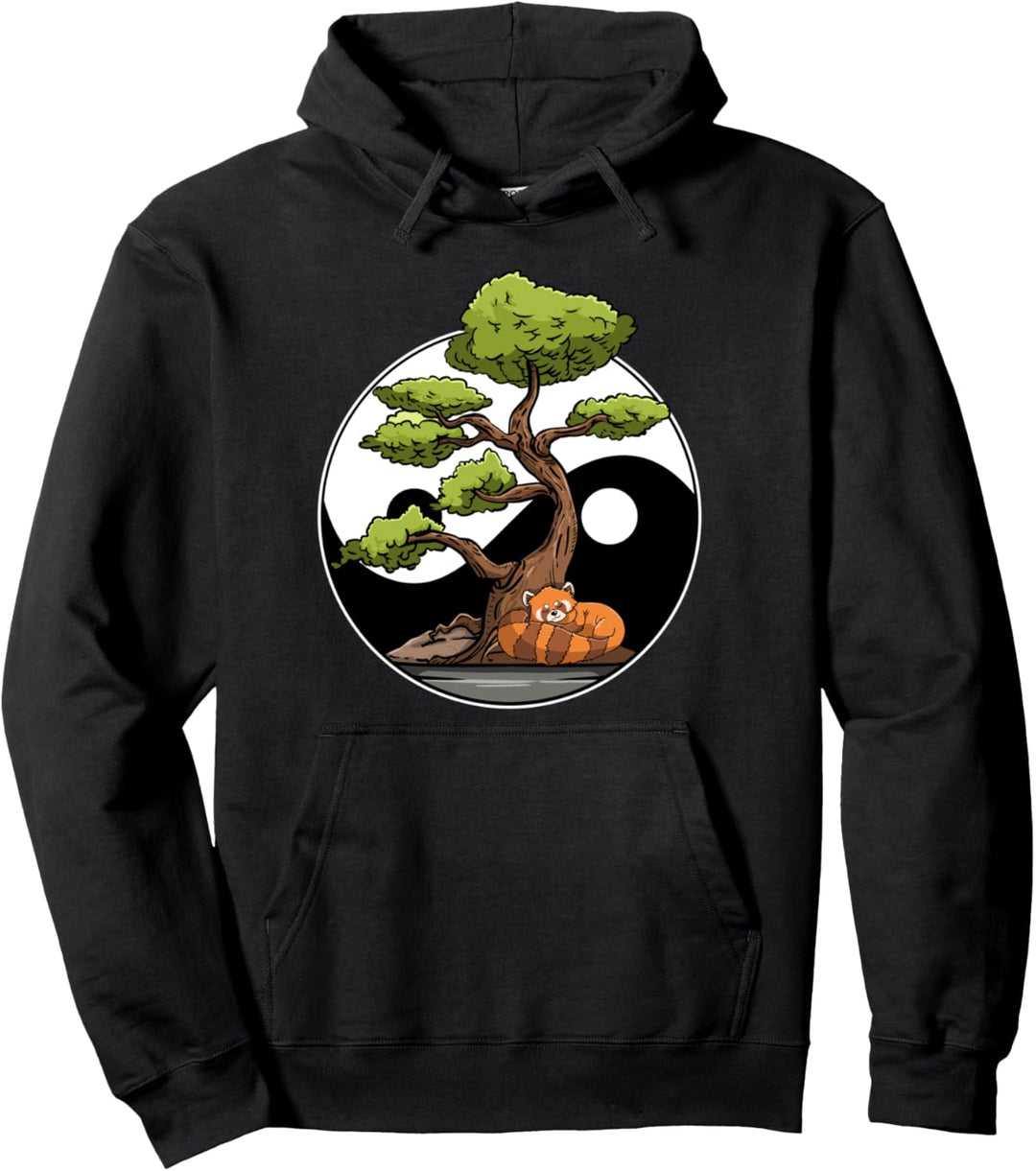 Yin Yang Bonsai Tao Taoismus Spiritual Zen Meditate Peacufull Pullover Hoodie