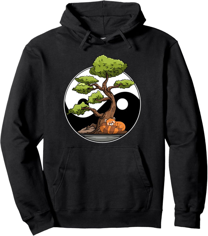 Yin Yang Bonsai Tao Taoismus Spiritual Zen Meditate Peacufull Pullover Hoodie