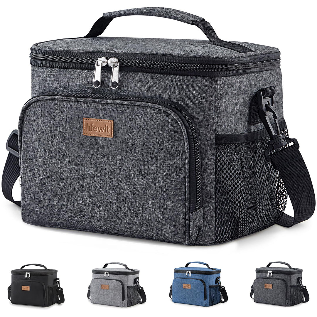 Lifewit Isolierte Kühltasche, Wiederverwendbare Lunchtasche, Tragbare Kühlbox auslaufsicher, Trageta