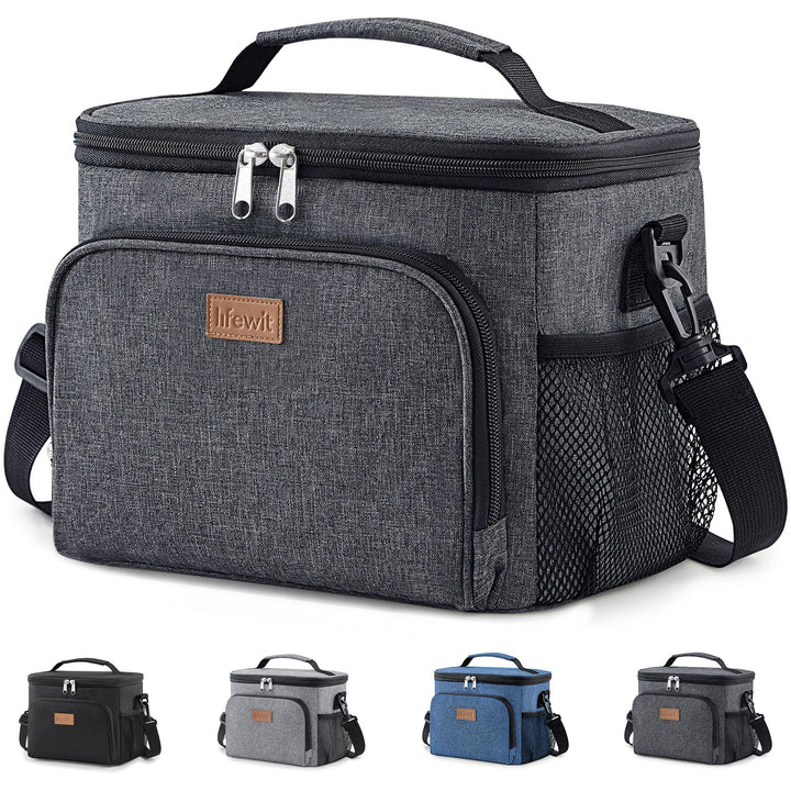 Lifewit Isolierte Kühltasche, Wiederverwendbare Lunchtasche, Tragbare Kühlbox auslaufsicher, Trageta