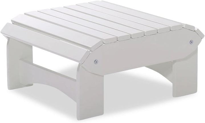 Original Dream-Chairs since 2007 Adirondack Footrest Comfort de Luxe in weiss