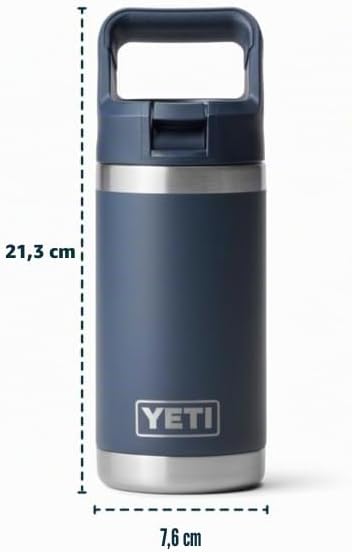 YETI Rambler Jr Kinderflasche, Navy, 12 oz (354 ml), Navy