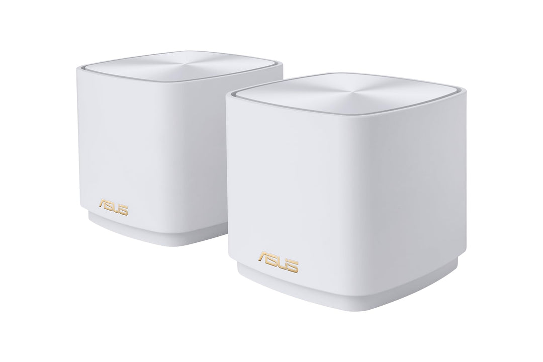 ASUS ZenWiFi XD5 AX3000 2er Set Weiss kombinierbarer Router (Whole-Home Mesh WiFi 6 System, Abdeckun