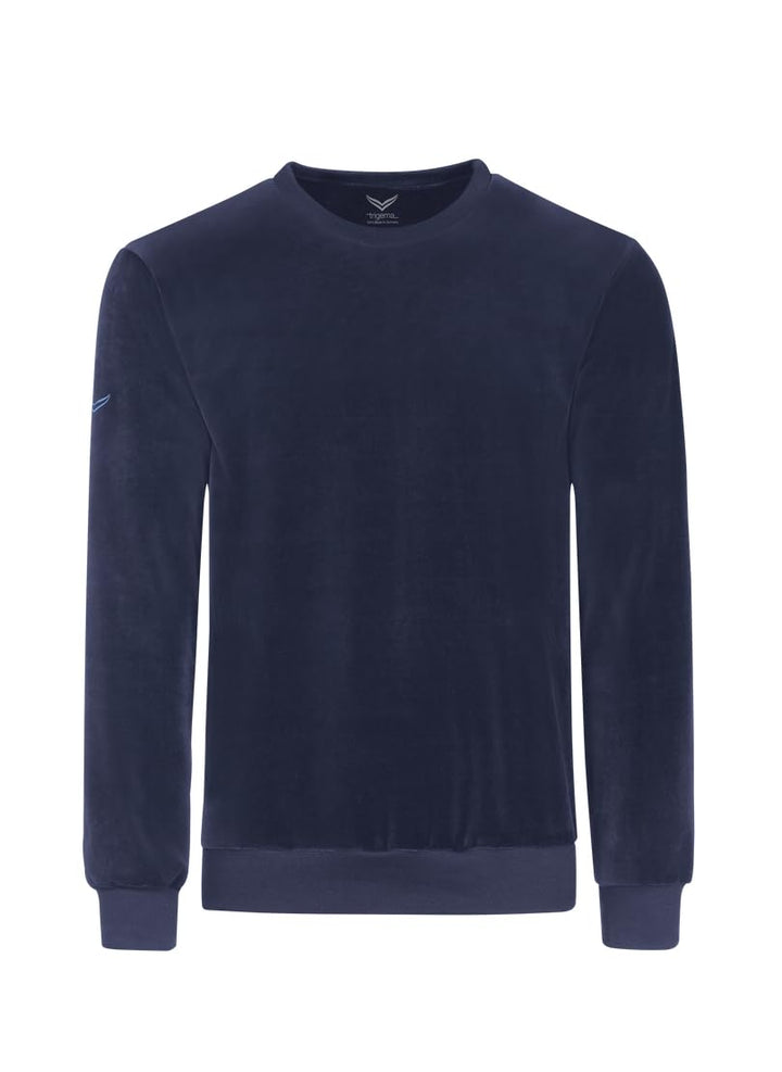 Trigema Herren Nicki-Shirt XL Navy, XL Navy