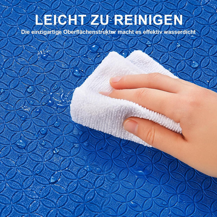 Stepwaver XXL-Fitnessmatte, 183x122 / 213x146 / 243x146cm (6mm) Dicke Trainingsmatte für Heimstudio