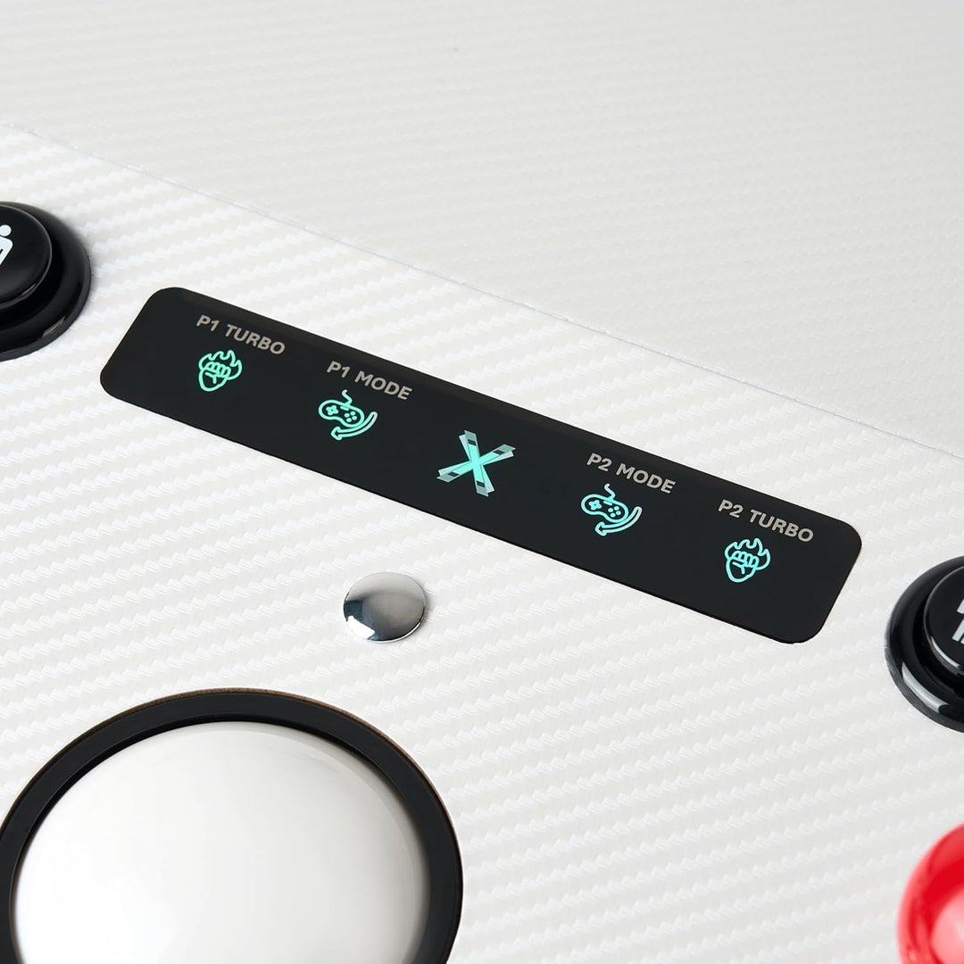 X-Arcade Arcade2TV-XR, Tankstick VR Controller, 2-Player Fightstick with Trackball, RGB Lighting, Me