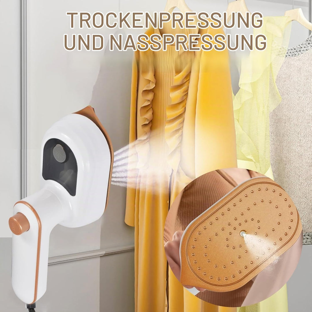 Mini Bügeleisen, Reise Bügeleisen, Tragbares Bügeleisen Klein, Handbügelmaschine, Hemdenbügler Reise
