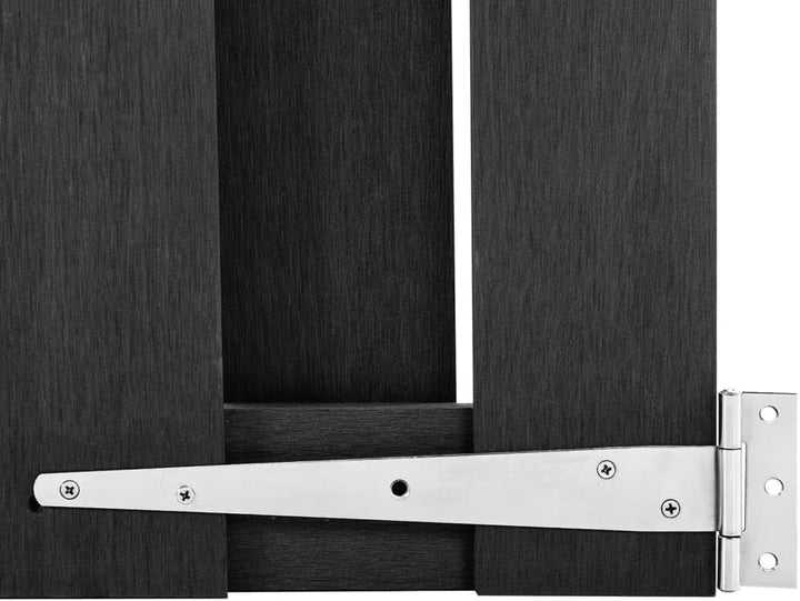 vidaXL Gartentor Zauntor Zauntür Gartentür Hoftor Pforte Gartenpforte Hoftür Einfahrtstor Gartenzaun