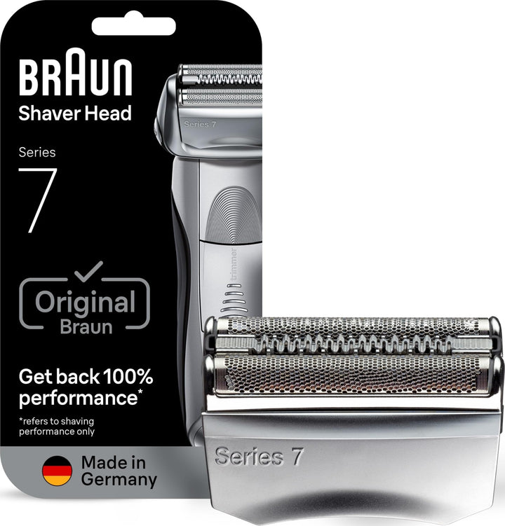 Braun Series 7 70S Scherkopfersatz für Elektrorasierer, Silber 70er Jahre Ersatzkopf, 70er Jahre Ers