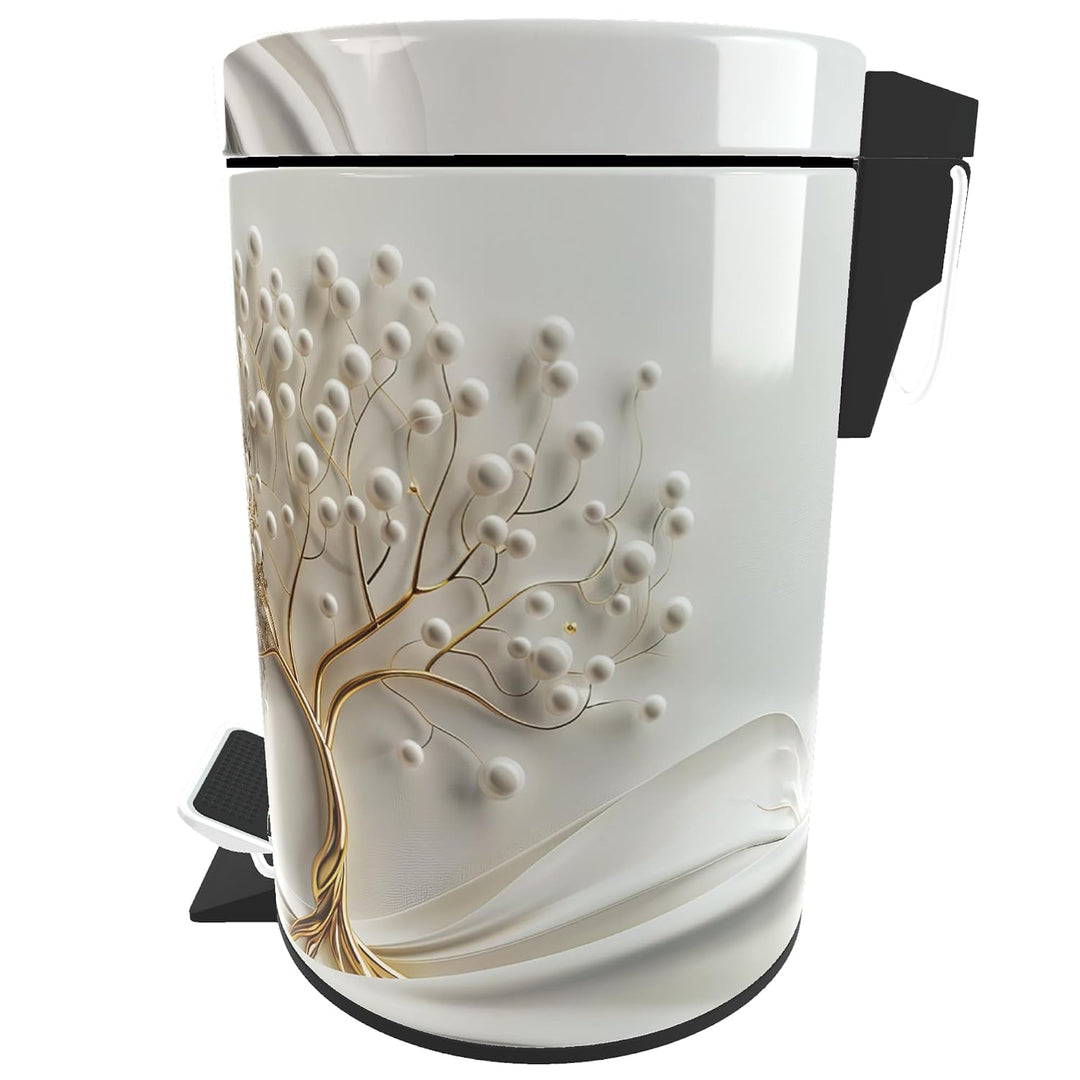 Sanilo Kosmetikeimer 3L mit Absenkautomatik, viele neue Bad Mülleimer zur Auswahl, Abfalleimer mit I