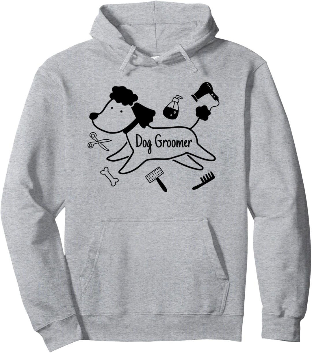 Hundefriseur Bekleidung Tierhaarpflege Welpen Stylist Pudel Pullover Hoodie