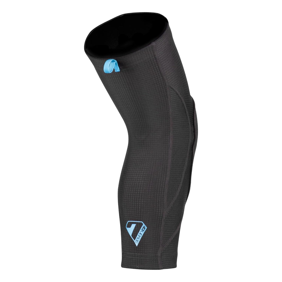 Seven Unisex – Erwachsene Knieschützer Sam Hill Lite Kniepolster, schwarz, L