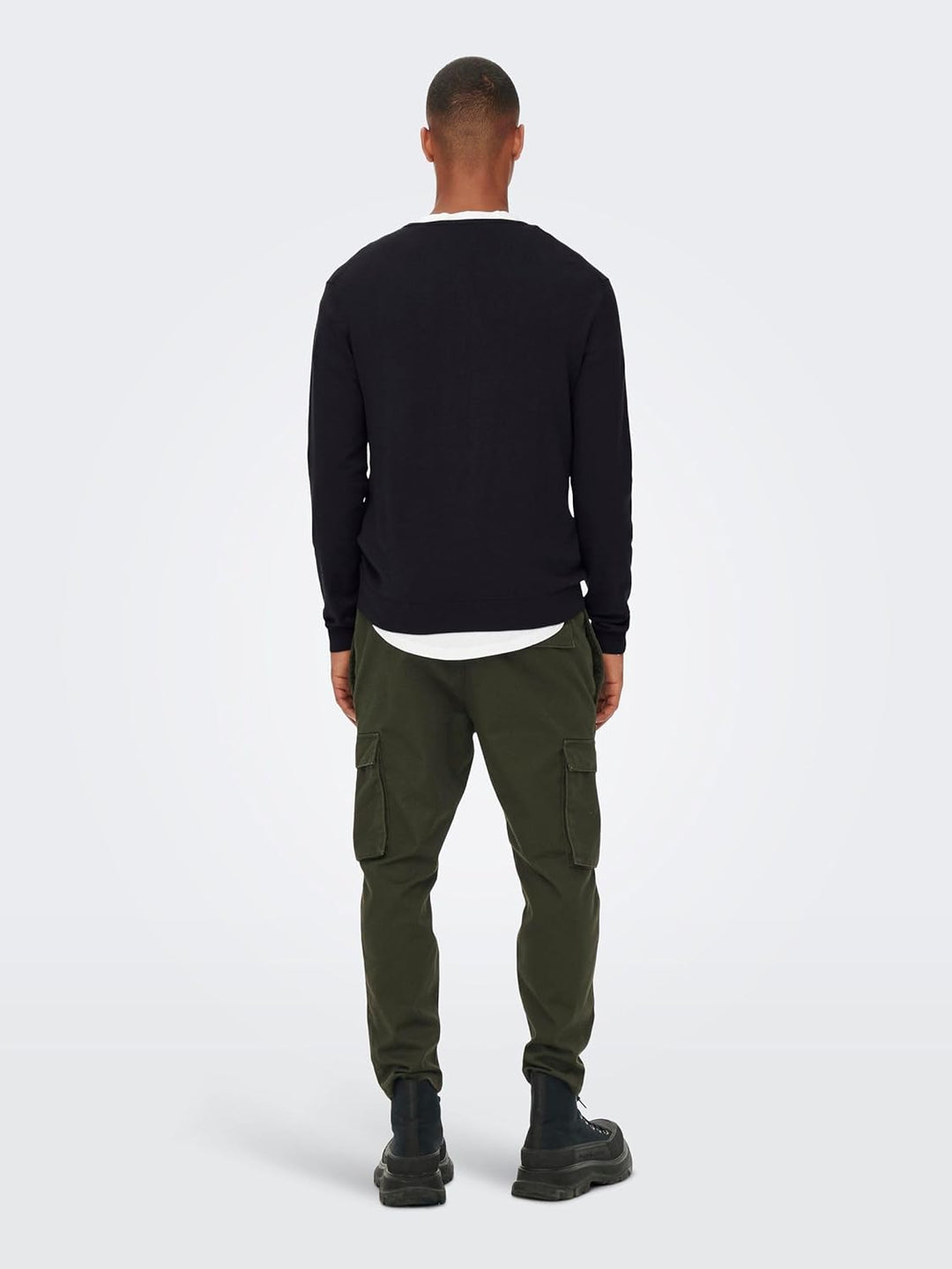 ONLY & SONS Male Strickpullover ONSWYLER Pullover XS Black/, XS Black/