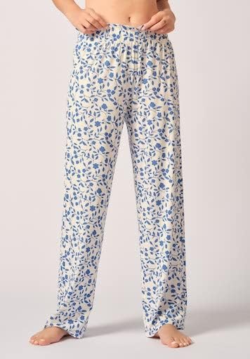 Skiny Damen Pyjamaunterteil 36 Egret Flowers, 36 Egret Flowers
