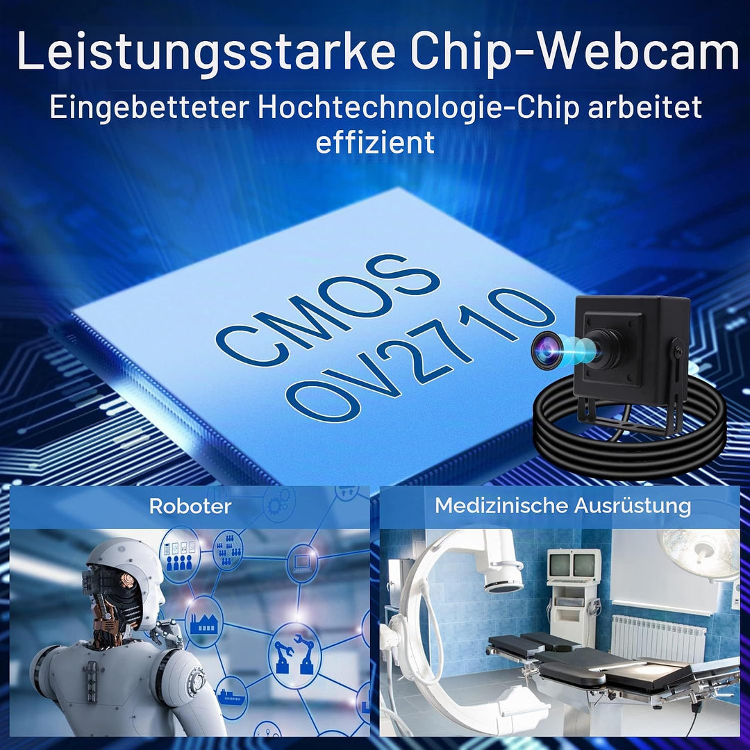 ELP 180 Grad Fisheye Objektiv Weitwinkel 1080P Mini Box Webcam USBFHD01M-BL180 USB Videokamera mit F