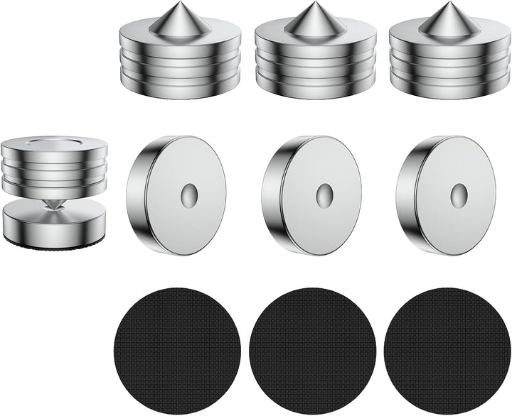 Brollitest Lautsprecher Spikes 4 Stück HiFi Gerätefüsse Absorber füsse Für subwoofer Plattenspieler