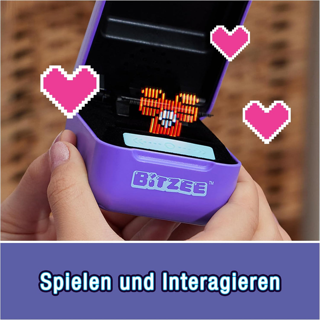 Bitzee - Digitales Haustier zum Anfassen, interaktives Spielzeug mit 15 virtuellen elektronischen Ti