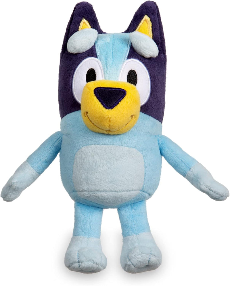 Bluey weiches Plüschtier, ca. 20 cm, mit Details wie im Cartoon & Giochi Preziosi Bingo Plüschtier,